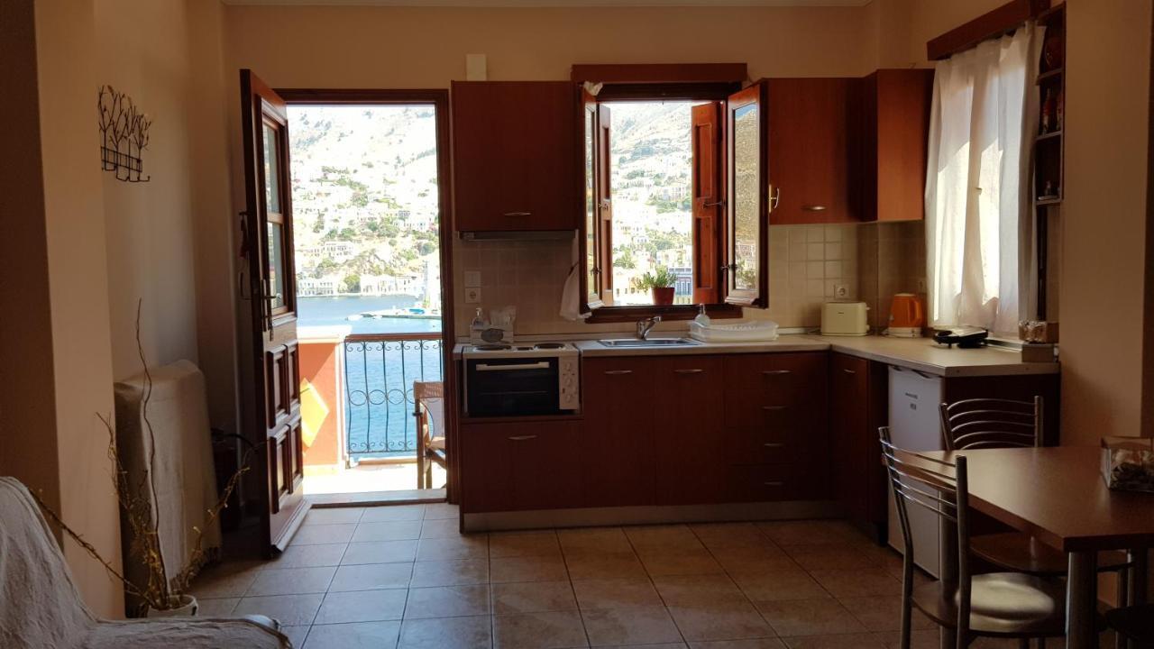 Kleanthi&Kostas Studios Symi Exterior foto