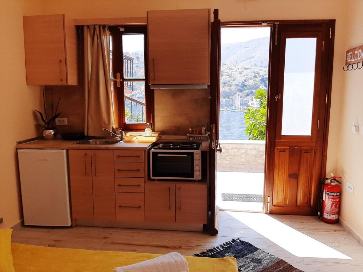 Kleanthi&Kostas Studios Symi Exterior foto
