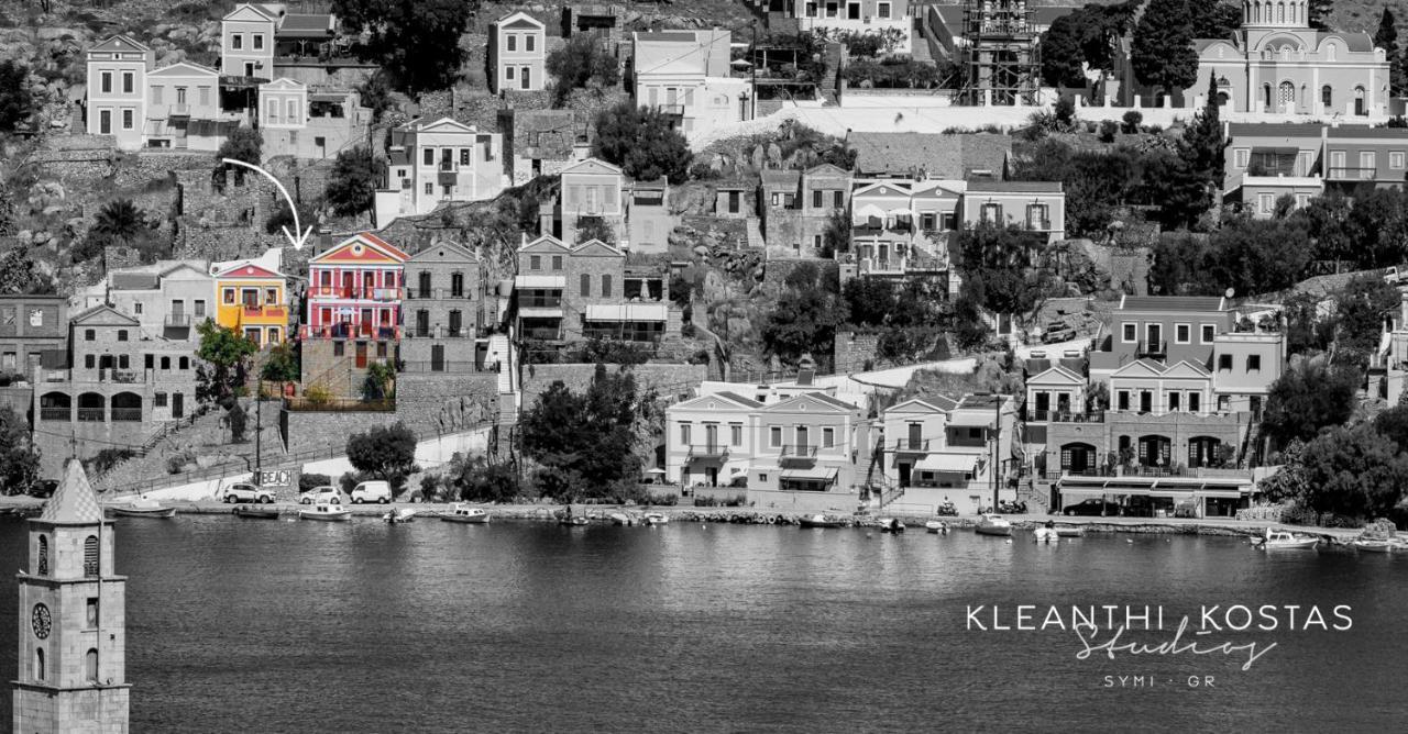 Kleanthi&Kostas Studios Symi Exterior foto