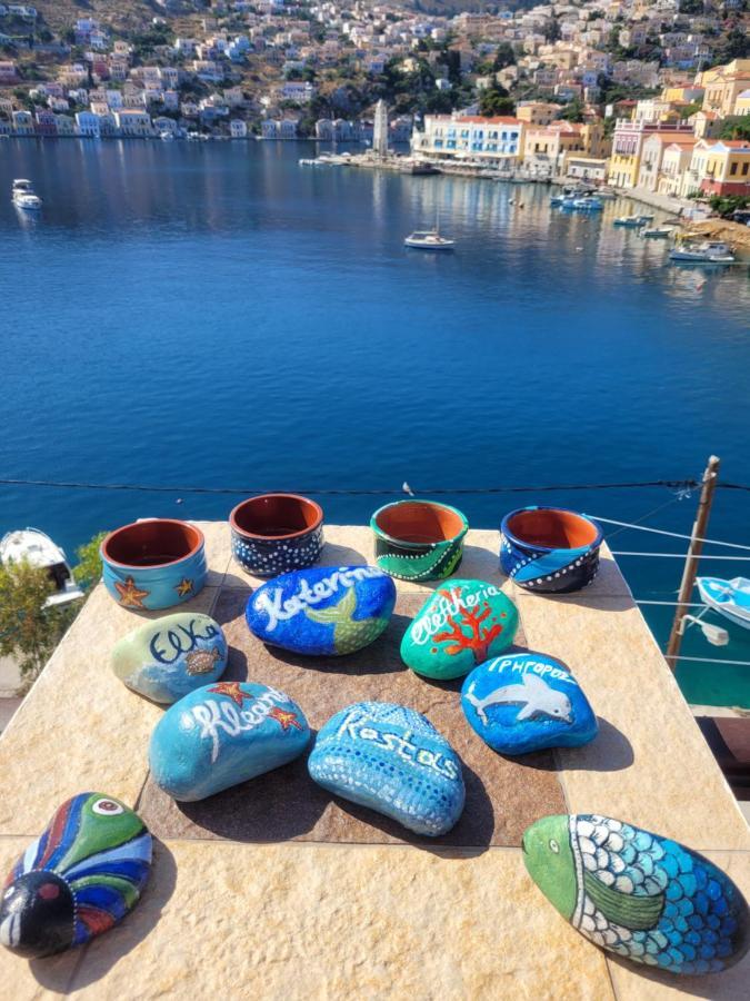 Kleanthi&Kostas Studios Symi Exterior foto