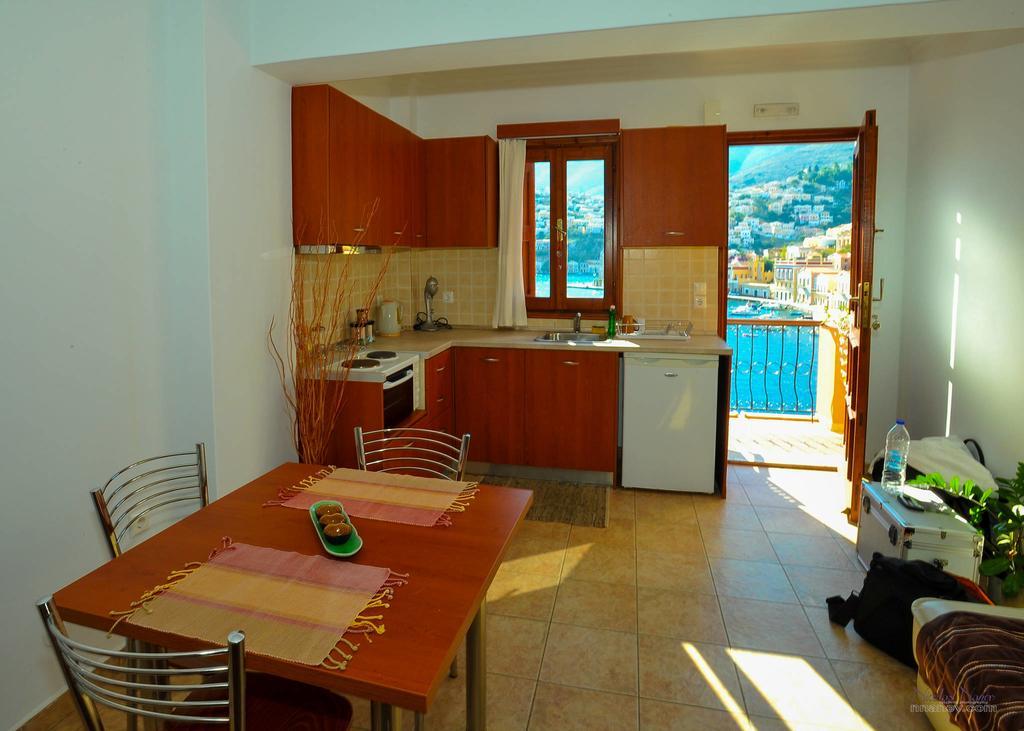 Kleanthi&Kostas Studios Symi Exterior foto